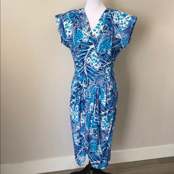 April Rain Dresses & Skirts - Vintage Tulip Hem Midi Dress